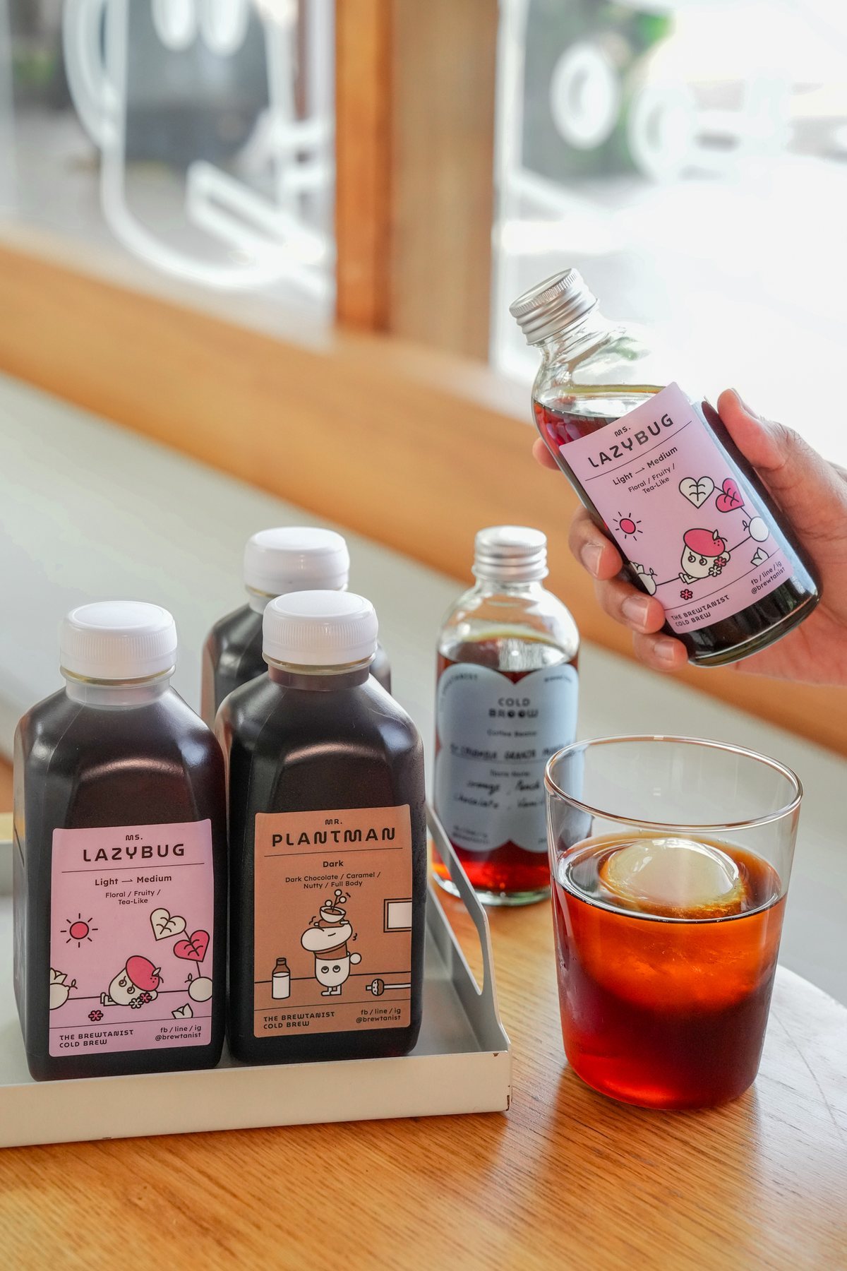 ขวด Cold Brew ของ Brewtanist